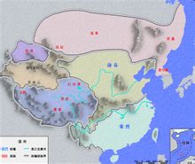 東晉地圖