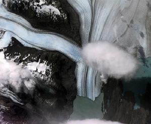 阿根廷巴塔哥尼亞的兀沙拉冰川