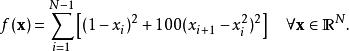 Rosenbrock函式
