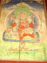 頭戴白帽的聶赤贊普