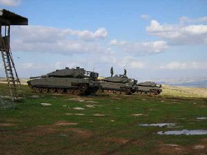 以色列梅卡瓦主戰坦克