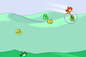 小遊戲《和鳥兒一起飛》