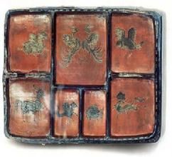 朱然墓漆畫 朱然墓漆畫