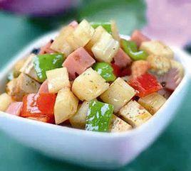 燴豆腐丁 燴豆腐丁