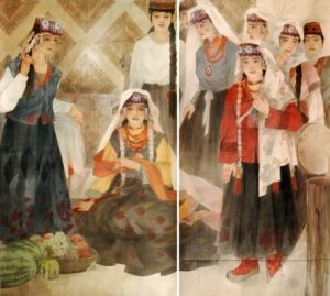 獲獎作品《待嫁》