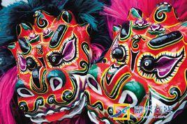 邳州紙塑獅頭 邳州紙塑獅頭