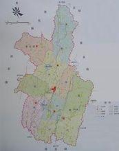 天星寺鎮鎮區地圖