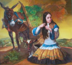 陳俊穆作品 騾子的故事