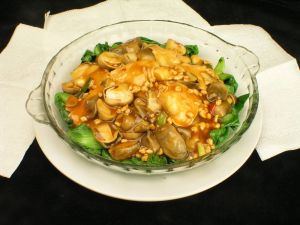 蘑菇燒小白菜 蘑菇燒小白菜