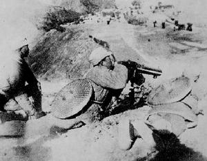 平型關大捷中使用卅節式的八路軍