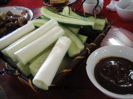 大蔥蘸醬 大蔥蘸醬