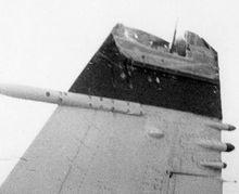 受傷的蘇-27垂尾