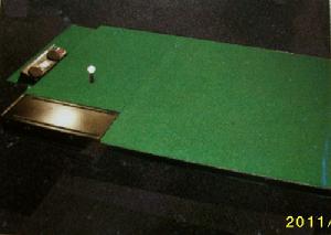 回球內嵌式可移動打擊台