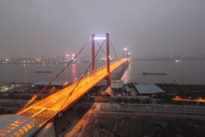 武漢鸚鵡洲長江大橋