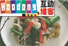 脆梅拌花枝 脆梅拌花枝