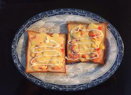 番茄沙司麵包披薩 番茄沙司麵包披薩