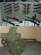 八路軍繳獲的部分日軍武器