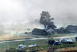 喀納斯湖畔圖瓦村