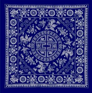 天門藍印花布 天門藍印花布