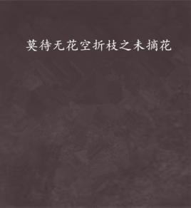 莫待無花空折枝之未摘花