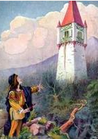 長髮姑娘[格林童話故事]