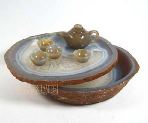 石雕茶具