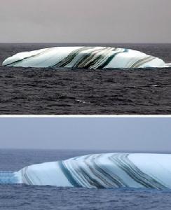 挪威水手奧伊維德·坦根用手中的照相機記錄下這些美麗的冰山，留給子孫後代。