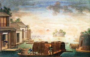 帆檣四達,商賈輻輳。