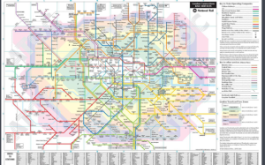 倫敦捷運圖