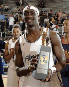 門薩-邦蘇曾獲得NBDL全明星賽的MVP