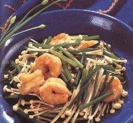 金菇明蝦球 金菇明蝦球