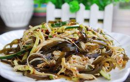 海帶拌金針菇黃瓜