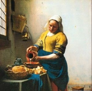 倒牛奶的女僕 倒牛奶的女僕