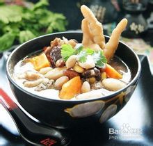 花生木瓜雞腳湯