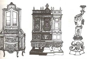 巴洛克風格家具 巴洛克風格家具