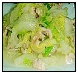 白菜炒肉絲 白菜炒肉絲