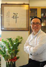 王健和他最喜愛的書法