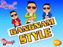 裝扮江南style的PSY 裝扮江南style的PSY