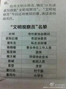 文明觀察員 文明觀察員