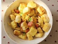 炒饅頭粒 炒饅頭粒