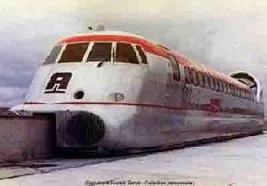 &&法國實驗氣墊列車