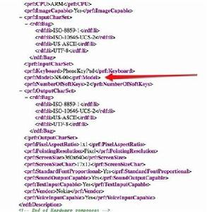從該段代碼中我們發現諾基亞N8-00的螢幕還是比較大的，它採用了一塊3.5寸的電容觸控屏，不過可惜的是其解析度只有360x640，而且其也並沒有配備傳說中的QWERTY全鍵盤。
