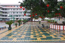 石卡一中校園一角