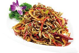 辣炒小銀魚 辣炒小銀魚