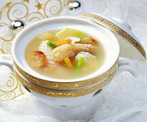 蘿蔔橄欖鮑魚湯