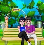 小情侶公園之吻 小情侶公園之吻