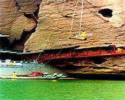 懸棺遺址 懸棺遺址