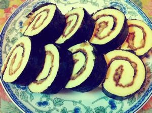 海苔肉鬆蛋糕卷 海苔肉鬆蛋糕卷