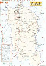 鶴慶縣地圖