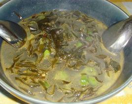 海帶絲湯 海帶絲湯